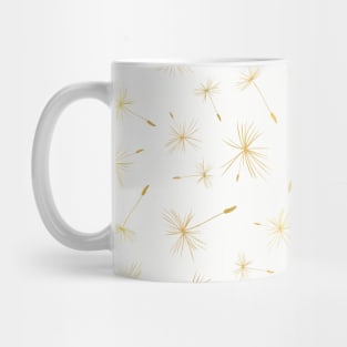 Golden Dandelion Seeds Mug